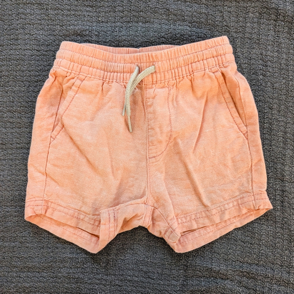 Old Navy Orange Pull-On Shorts